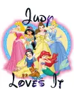 Disney princess - Judy loves it
