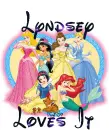 Disney princess - Lyndsey loves it