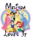 Disney princess - Melinda loves it