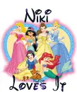 Disney princess - Niki loves it