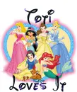 Disney princess - Toti loves it