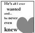 all i ever wanted