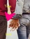 holding hands