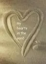 hearts in sand