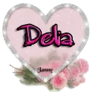 Pink Heart: Delia