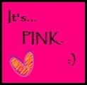 it's pink