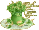Friends are like four leaf clovers