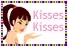 girl kisses