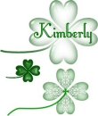 CLOVERS WITH NAME KIMBERLY