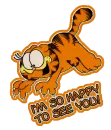 Happy to see you~Garfield