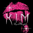 skull hot pink lips kim