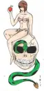Skull And Girl
