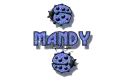 blue traveling ladybugs mandy