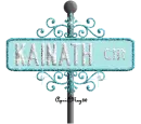 baby blue street sign kainath CIR