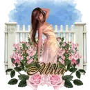 Beauty Among Roses - Mila