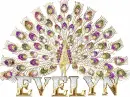 gold peacock name - Evelyn