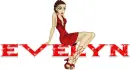 sexy girl in red name - Evelyn