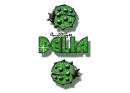 green traveling ladybugs delia