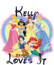 Disney princess - Kelly loves it