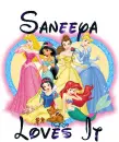 Disney princess - Saneeya loves it