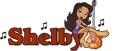 Shelby with bratz doll and guitar