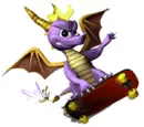 Spyro Skateboarding