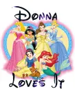 Disney princess - Donna loves it