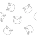 Cute little pandas.