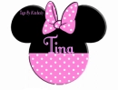 MINNIE WITH NAME TINA