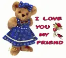 i love u my friend