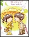happy with you