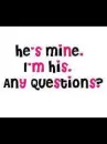 he's mine