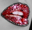 glitter lips