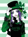 st. patrick's day kiss kiss