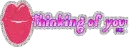 Thinking of you made by me