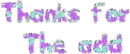 Thanks for the add made by me