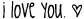 i love you [with heart]
