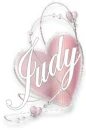 pink heart judy