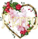 floral heart perry