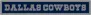 dallas cowboys tiny banner
