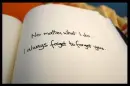im always forget to forget you