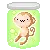 Monkey in a bottle