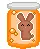 Bunny in a bottle