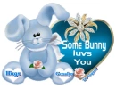 Bunny with hugs Genalyn