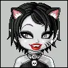 Goth Kitten Avatar
