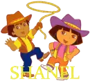 Shanel with Dora and Diego 