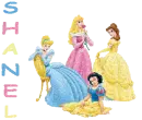 Shanel with Disney Princesses