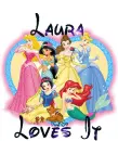 Disney princess - Laura loves it