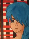 Blue girl