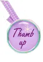 Thumb up button